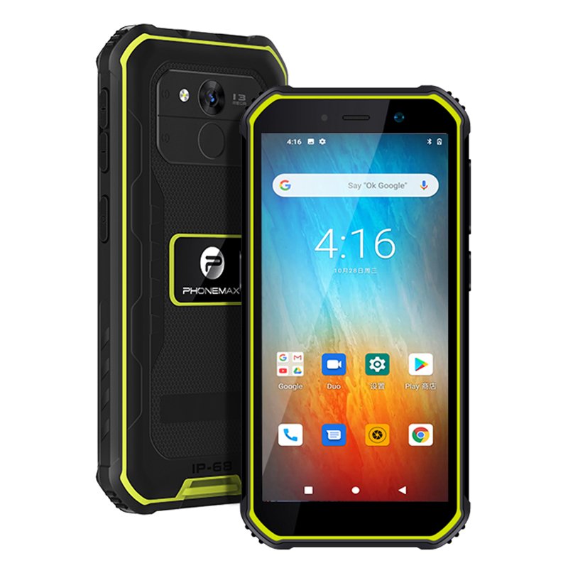 Outdoor IP68 Rugged Smartphone Android 10.0 X1 Industrial-Level Tough Mobile Phone rugged phone 3g&4g smartphone